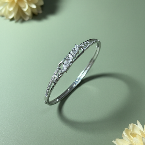 Marquise Floral Bangle