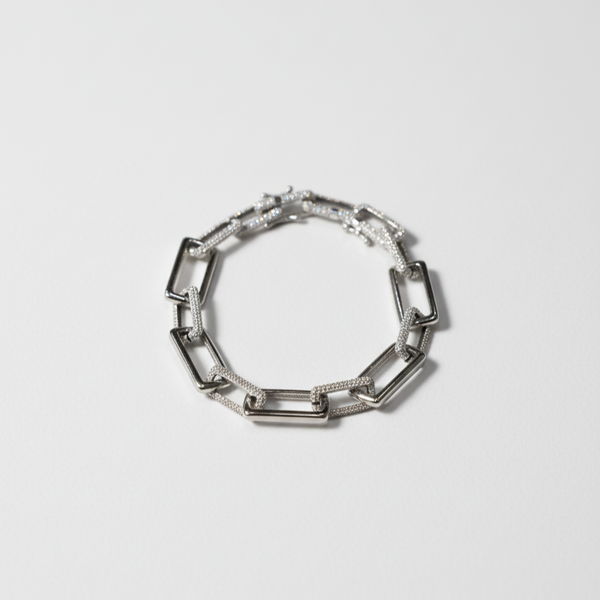 The Titan Pave Link Bracelet