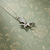 Oxidized Sterling Silver Pegasus Pendant