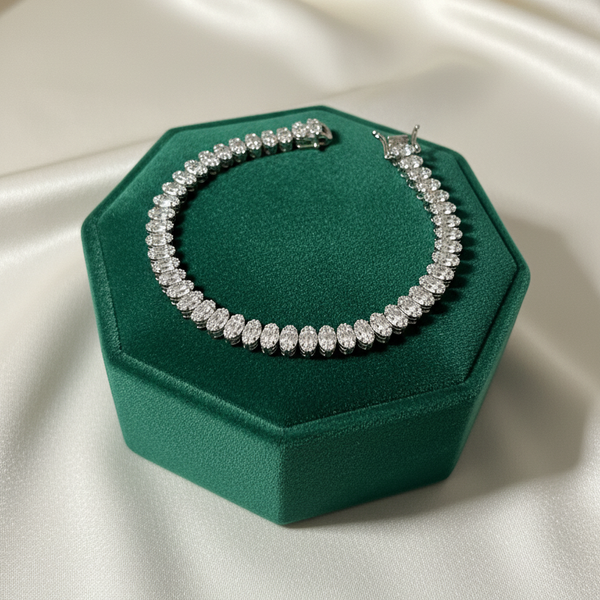 Iced Eternity Tennis Bracelet