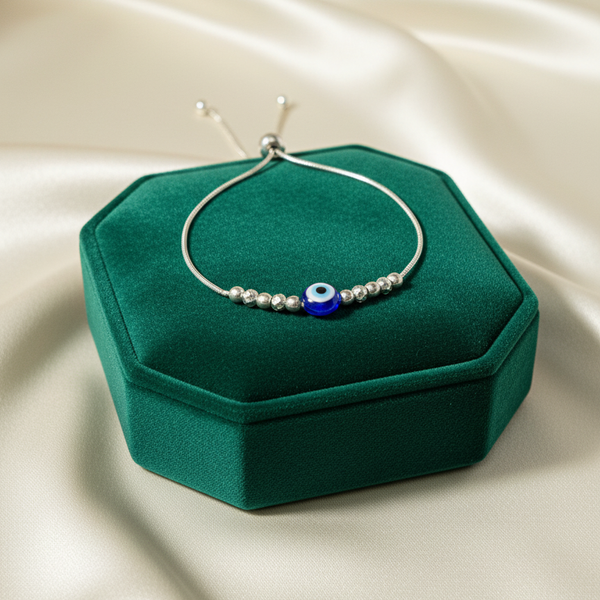 Evil Eye Slider Bracelet