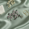 Ruby Bloom Bouquet Brooch