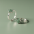 Emerald Green Cubic Zirconia Flower Adjustable Toe Ring (Set of 4)